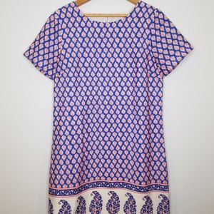 J. Crew Paisley Dress